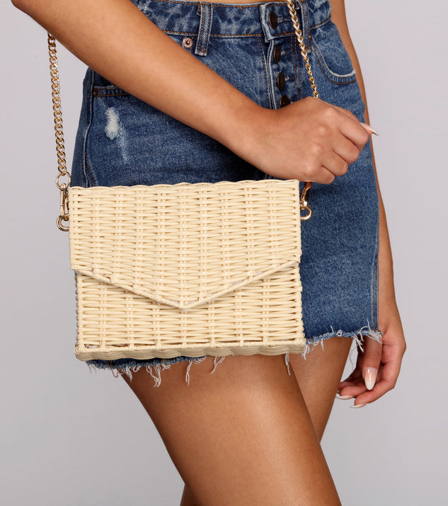Straw Basket Purse