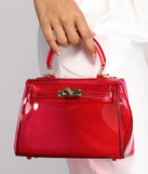 Trendy Mini Jelly Purse is the perfect Homecoming look pick with on-trend details to make the 2023 HOCO dance your most memorable event yet!