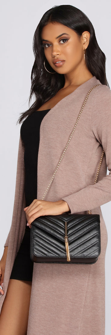 Tassel Cross-body Quilted Purse