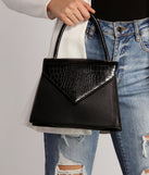 Crocodile Envelope Purse