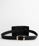 Croc Print Fanny Belt for 2022 festival outfits, festival dress, outfits for raves, concert outfits, and/or club outfits