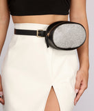 Rhinestone Fanny Pack for 2022 festival outfits, festival dress, outfits for raves, concert outfits, and/or club outfits