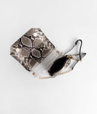In The Clear Snake Cross-body Purse for 2022 festival outfits, festival dress, outfits for raves, concert outfits, and/or club outfits
