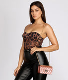 Quilted Matte Cross Body is the perfect Homecoming look pick with on-trend details to make the 2023 HOCO dance your most memorable event yet!