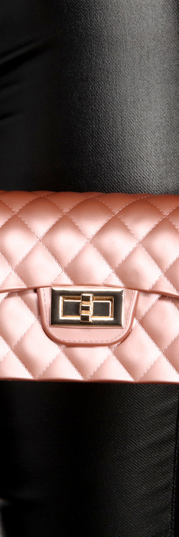 Quilted Matte Cross Body