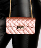 Quilted Matte Cross Body
