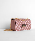 Quilted Matte Cross Body