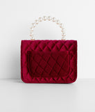 Velvet Quilted Handbag