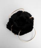 A Time And A Place Fur Mini Tote
