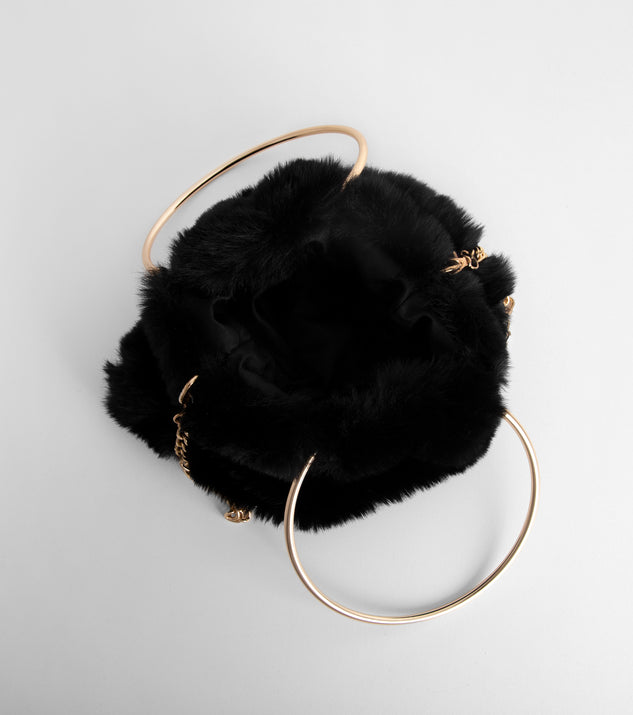 A Time And A Place Fur Mini Tote