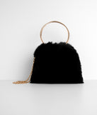 A Time And A Place Fur Mini Tote