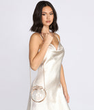 Just Watch Me Sphere Clear Clutch is a trendy pick to create 2023 festival outfits, festival dresses, outfits for concerts or raves, and complete your best party outfits!