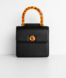 Tortoise Shell Cross Body Purse