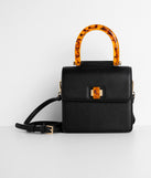 Tortoise Shell Cross Body Purse