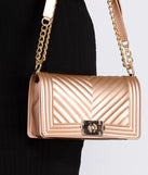 Quilted Jelly Chevron Cross Body is a trendy pick to create 2023 festival outfits, festival dresses, outfits for concerts or raves, and complete your best party outfits!