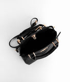 Mini Turn Lock Faux Leather Purse for 2022 festival outfits, festival dress, outfits for raves, concert outfits, and/or club outfits