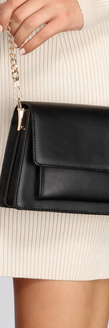 Ambitious Af Faux Leather Cross-Body Purse helps create the best bachelorette party outfit or the bride's sultry bachelorette dress for a look that slays!