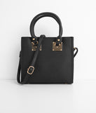 Keepin' On Track Faux Leather Square Purse for 2022 festival outfits, festival dress, outfits for raves, concert outfits, and/or club outfits