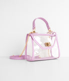 Spring's My Season Lilac Clear Purse is a trendy pick to create 2023 festival outfits, festival dresses, outfits for concerts or raves, and complete your best party outfits!