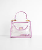 Spring's My Season Lilac Clear Purse is a trendy pick to create 2023 festival outfits, festival dresses, outfits for concerts or raves, and complete your best party outfits!