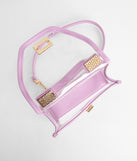 Spring's My Season Lilac Clear Purse is a trendy pick to create 2023 festival outfits, festival dresses, outfits for concerts or raves, and complete your best party outfits!