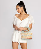 Down To The Last Detail Wooden Beaded Purse is a trendy pick to create 2023 festival outfits, festival dresses, outfits for concerts or raves, and complete your best party outfits!