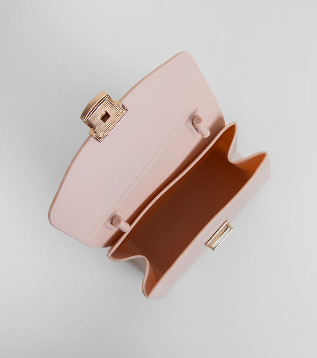 Do Whats Best 4 U Jelly Cross-body Purse