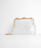 Give A Twirl Clear Pearl Clutch for 2022 festival outfits, festival dress, outfits for raves, concert outfits, and/or club outfits