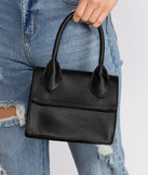 Savvy And Sassy Faux Leather Crossbody Purse helps create the best bachelorette party outfit or the bride's sultry bachelorette dress for a look that slays!