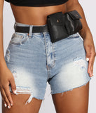 Double Trouble Pouch Fanny Pack is a trendy pick to create 2023 festival outfits, festival dresses, outfits for concerts or raves, and complete your best party outfits!