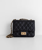 A New York Minute Faux Leather Crossbody Purse helps create the best bachelorette party outfit or the bride's sultry bachelorette dress for a look that slays!