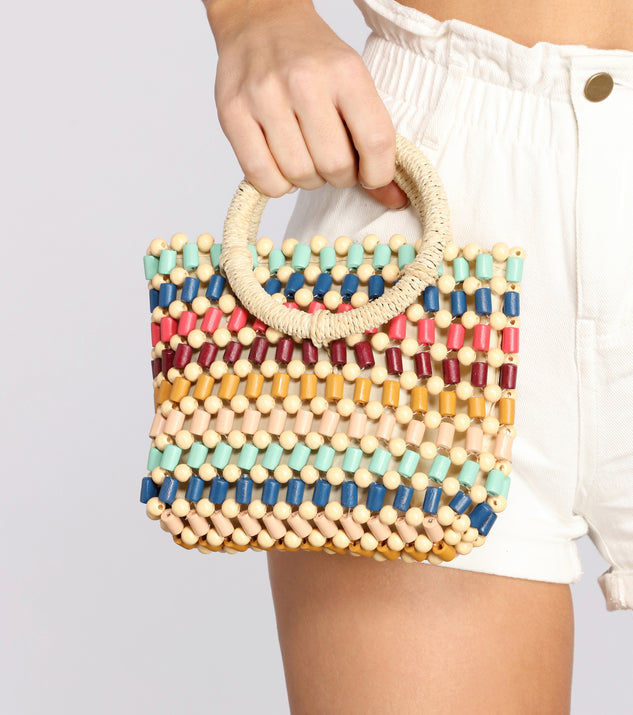 Waves Of Color Beaded Mini Purse is a trendy pick to create 2023 festival outfits, festival dresses, outfits for concerts or raves, and complete your best party outfits!