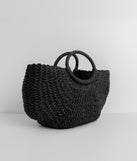 Which Way To The Beach Large Straw Tote is a trendy pick to create 2023 festival outfits, festival dresses, outfits for concerts or raves, and complete your best party outfits!