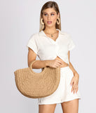 Which Way To The Beach Large Straw Tote is a trendy pick to create 2023 festival outfits, festival dresses, outfits for concerts or raves, and complete your best party outfits!