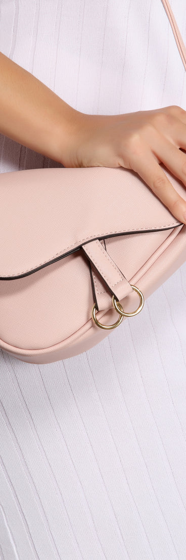 High End Style Faux Leather Saddle Shoulder Bag for 2022 festival outfits, festival dress, outfits for raves, concert outfits, and/or club outfits