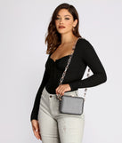 Faux-Ever Your Fave Shoulder Purse is a stunning choice for a bridesmaid dress or maid of honor dress, and to feel beautiful at Homecoming 2023, fall or winter weddings, formals, & military balls!