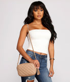 With Fancy Gal Tassel Crossbody Bag as your homecoming jewelry or accessories, your 2023 Homecoming dress look will be fire!