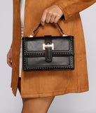 Studded and Stylish Crossbody