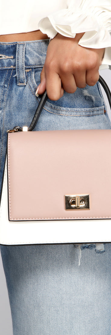 Pretty And Posh Top Handle Bag