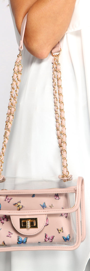 Trendy Clear Handbag With Mini Pouch for 2022 festival outfits, festival dress, outfits for raves, concert outfits, and/or club outfits