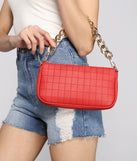 Chic Babe Quilted Shoulder Bag is a trendy pick to create 2023 festival outfits, festival dresses, outfits for concerts or raves, and complete your best party outfits!