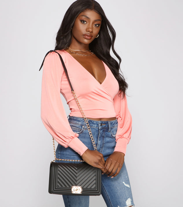 She's A Trendy Babe Jelly Quilted Crossbody