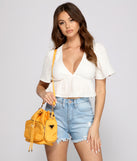 Influenced By Chic Bucket Bag