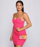Pretty Chic Diamond Jelly Crossbody