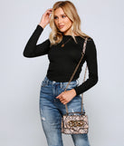 Set The Bar Snake Crossbody for 2022 festival outfits, festival dress, outfits for raves, concert outfits, and/or club outfits