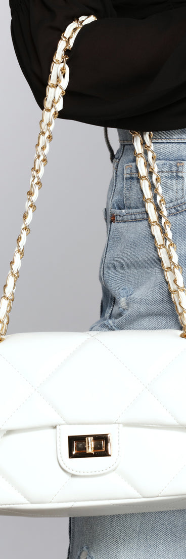 The Luxe Type Quilted Diamond Crossbody