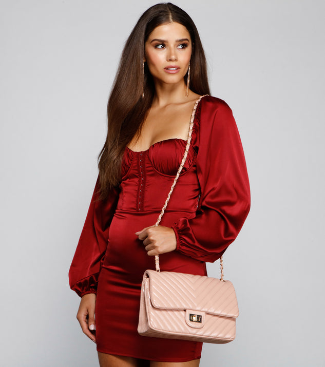 So Luxe Quilted Faux Leather Crossbody Bag for 2022 festival outfits, festival dress, outfits for raves, concert outfits, and/or club outfits
