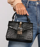 Fashionista Glam Studded Mini Purse