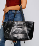 Girl On The Go Tote Bag