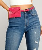 No Hands Croc Embossed Fanny Pack Belt is a trendy pick to create 2023 festival outfits, festival dresses, outfits for concerts or raves, and complete your best party outfits!